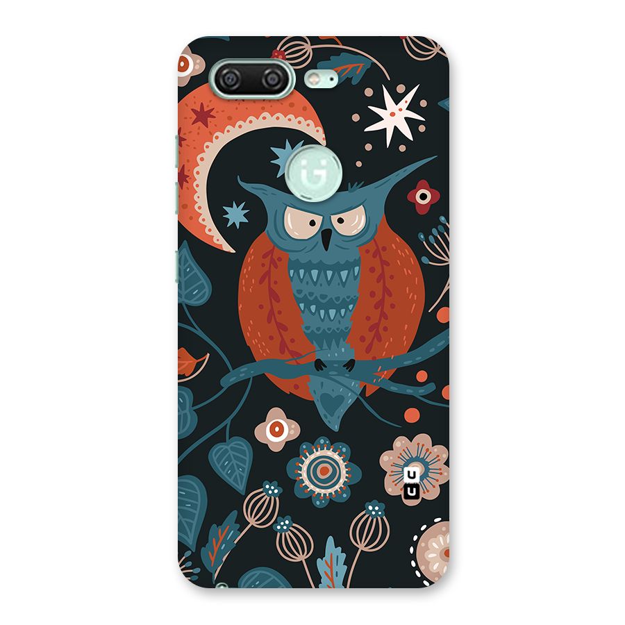 Nordic Arts Owl Moon Back Case for Gionee S10