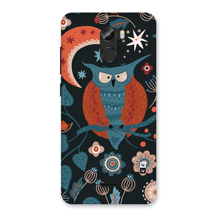 Nordic Arts Owl Moon Back Case for Gionee X1