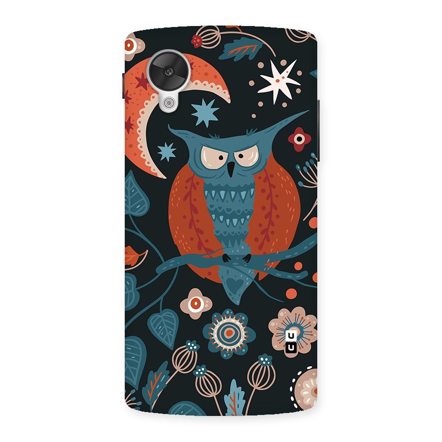 Nordic Arts Owl Moon Back Case for Google Nexus 5