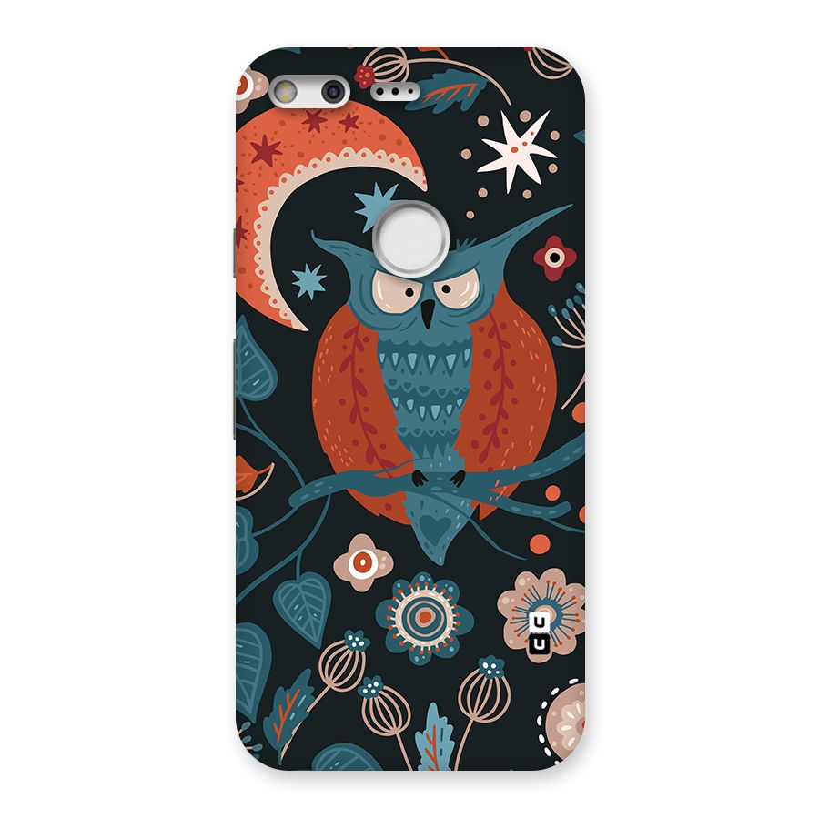 Nordic Arts Owl Moon Back Case for Google Pixel