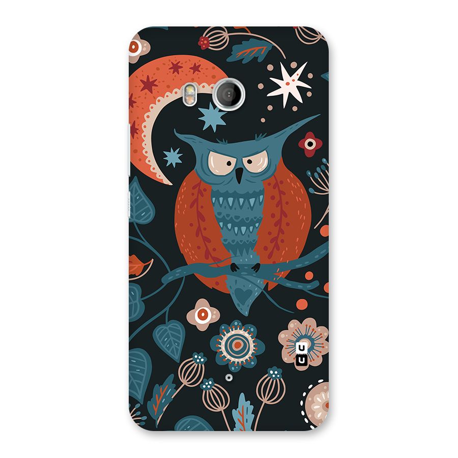 Nordic Arts Owl Moon Back Case for HTC U11