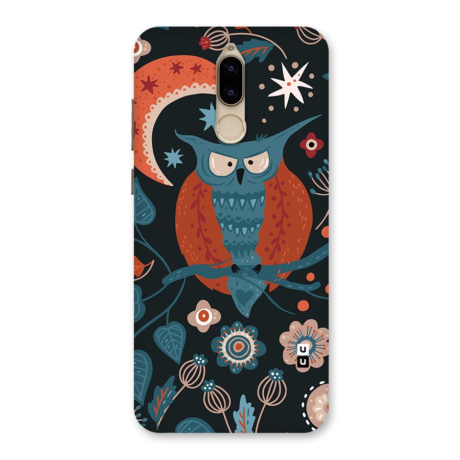 Nordic Arts Owl Moon Back Case for Honor 9i
