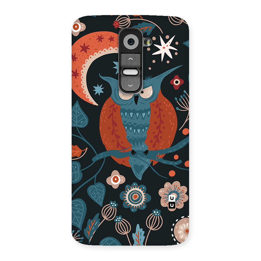 Nordic Arts Owl Moon Back Case for LG G2