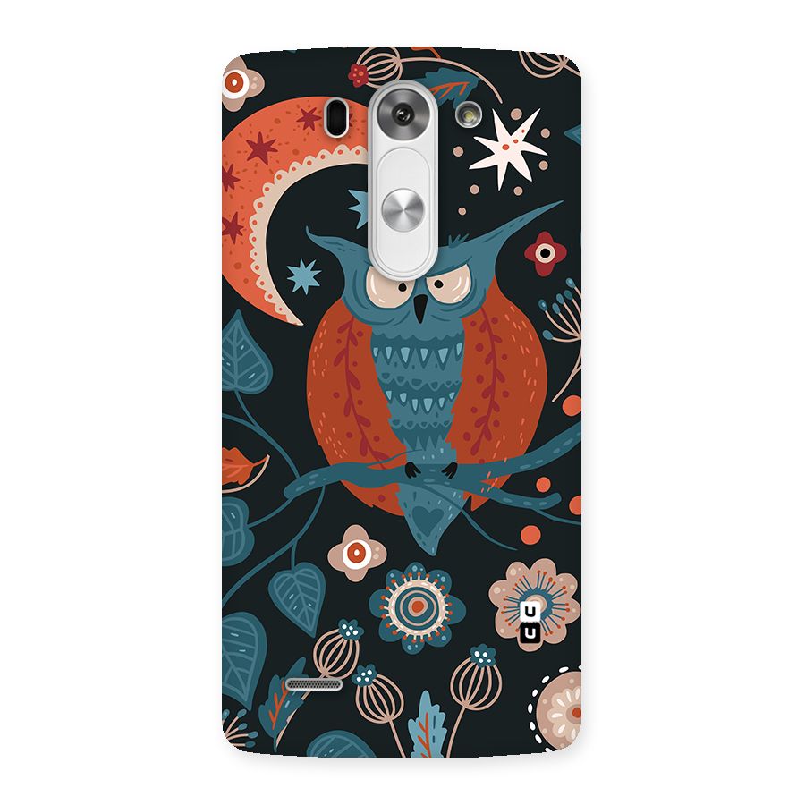 Nordic Arts Owl Moon Back Case for LG G3 Beat