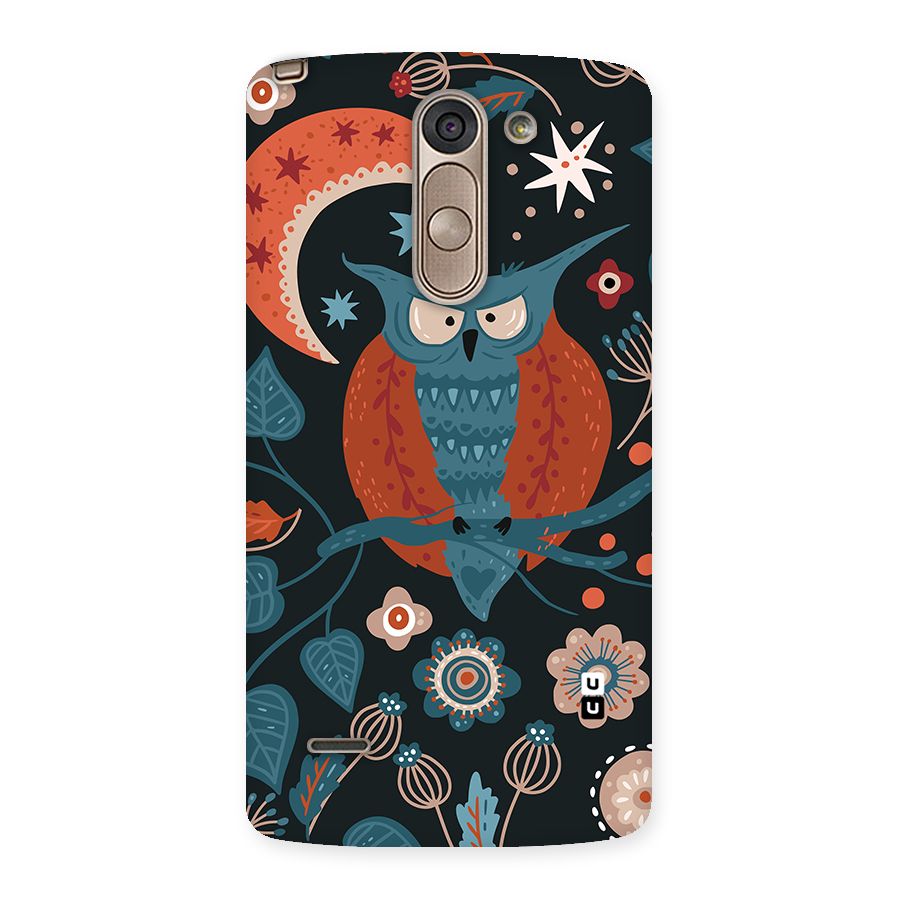 Nordic Arts Owl Moon Back Case for LG G3 Stylus