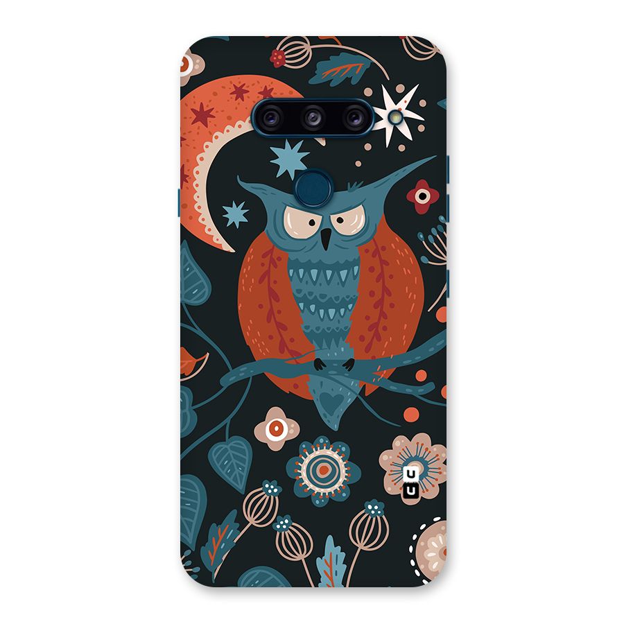 Nordic Arts Owl Moon Back Case for LG  V40 ThinQ