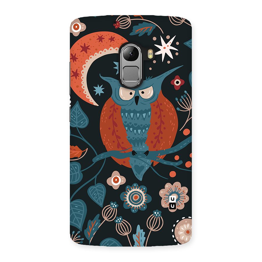 Nordic Arts Owl Moon Back Case for Lenovo K4 Note