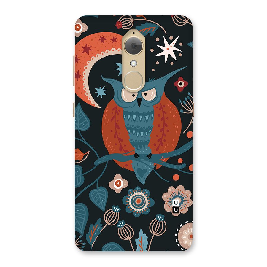 Nordic Arts Owl Moon Back Case for Lenovo K8