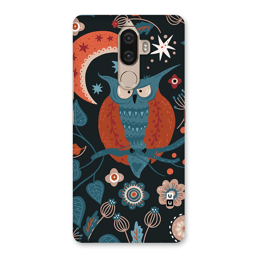 Nordic Arts Owl Moon Back Case for Lenovo K8 Note