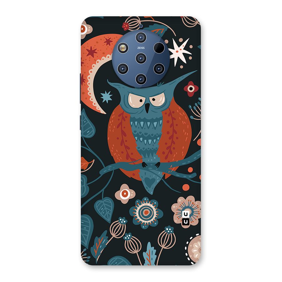 Nordic Arts Owl Moon Back Case for Nokia 9 PureView