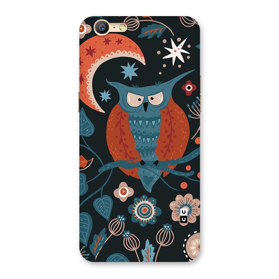 Nordic Arts Owl Moon Back Case for Oppo A57