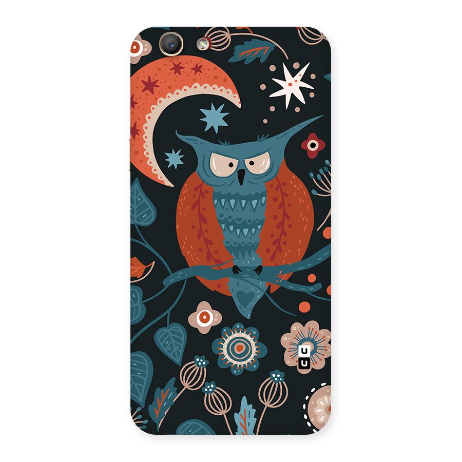 Nordic Arts Owl Moon Back Case for Oppo A59