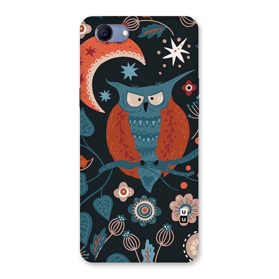 Nordic Arts Owl Moon Back Case for Realme 1