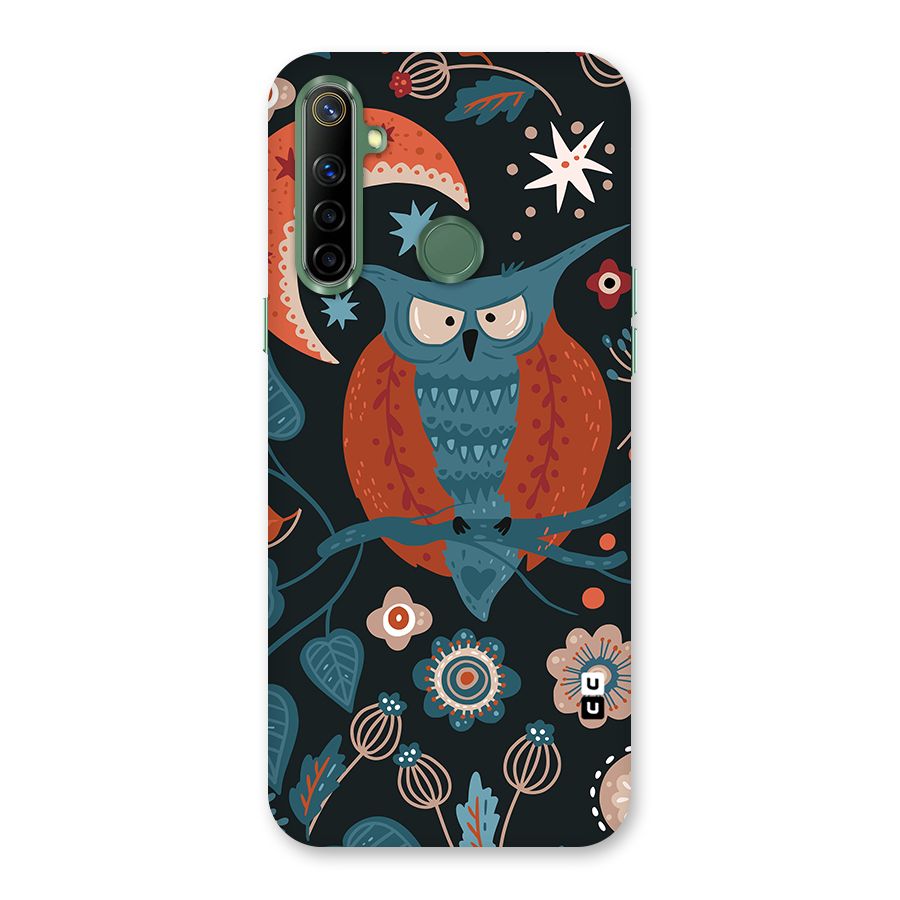Nordic Arts Owl Moon Back Case for Realme Narzo 10