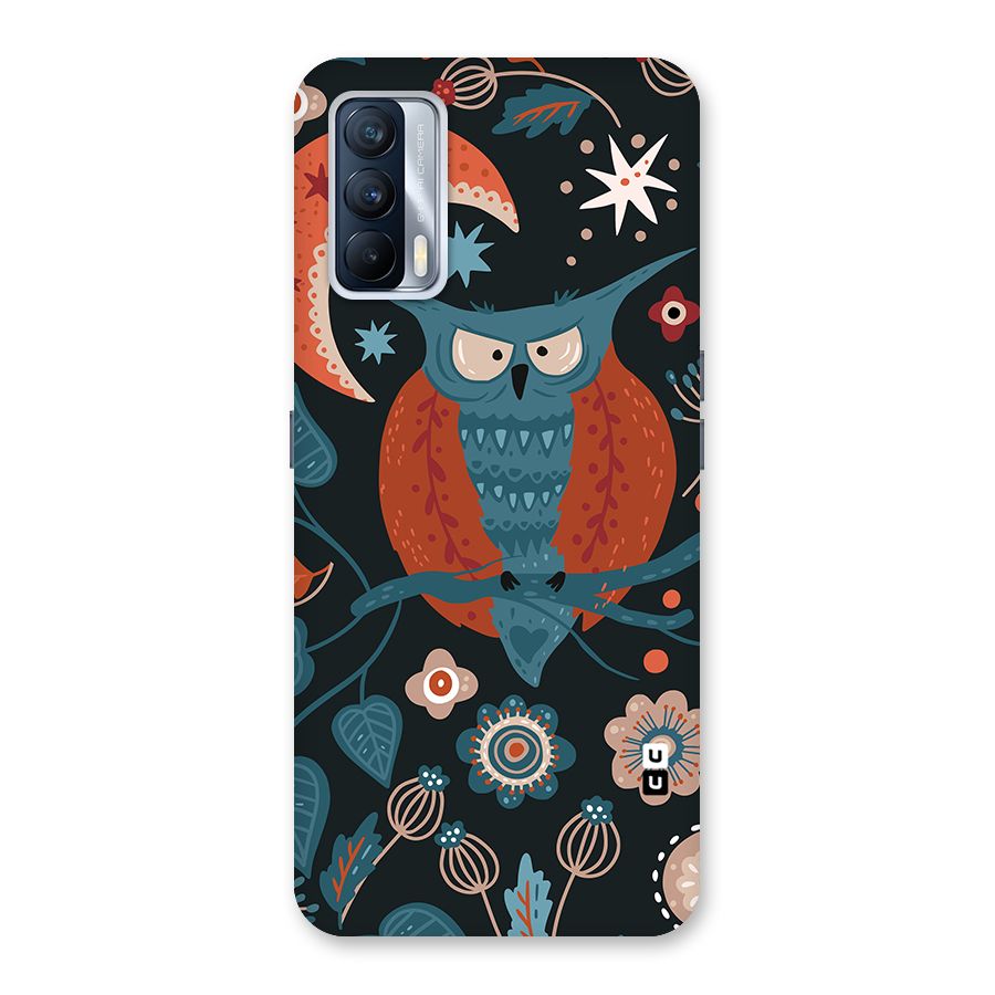 Nordic Arts Owl Moon Back Case for Realme X7