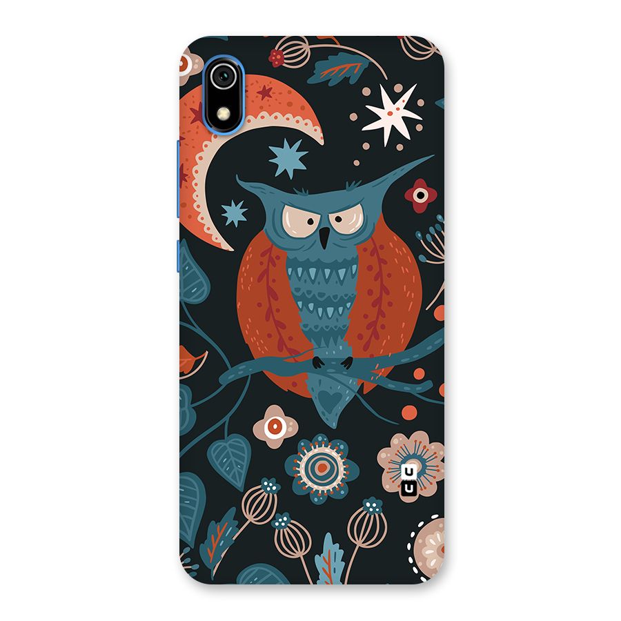 Nordic Arts Owl Moon Back Case for Redmi 7A