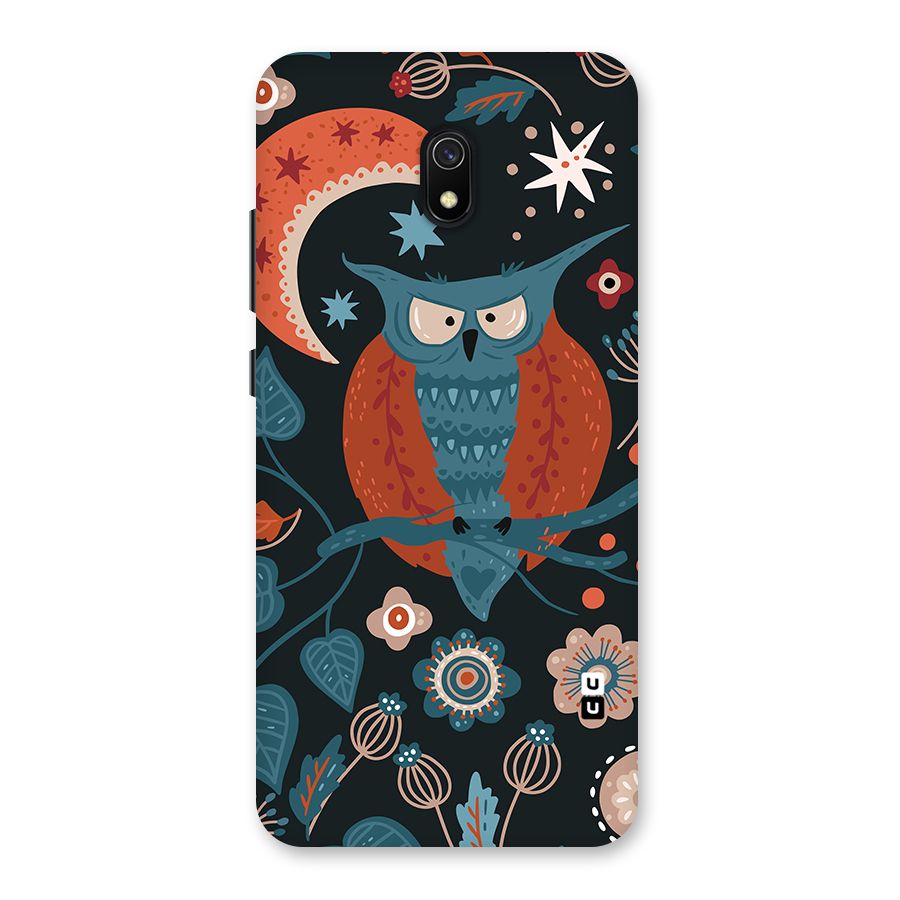 Nordic Arts Owl Moon Back Case for Redmi 8A
