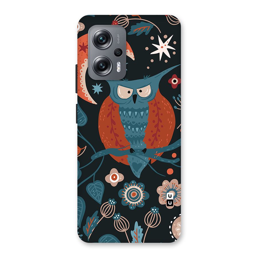 Nordic Arts Owl Moon Back Case for Redmi K50i