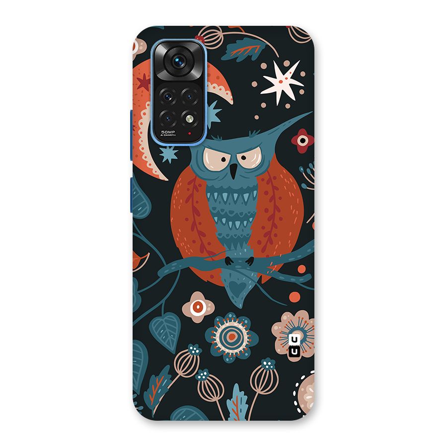 Nordic Arts Owl Moon Back Case for Redmi Note 11S
