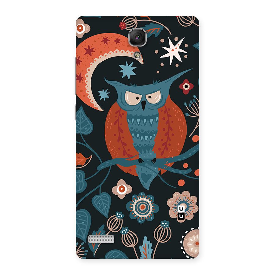 Nordic Arts Owl Moon Back Case for Redmi Note 4