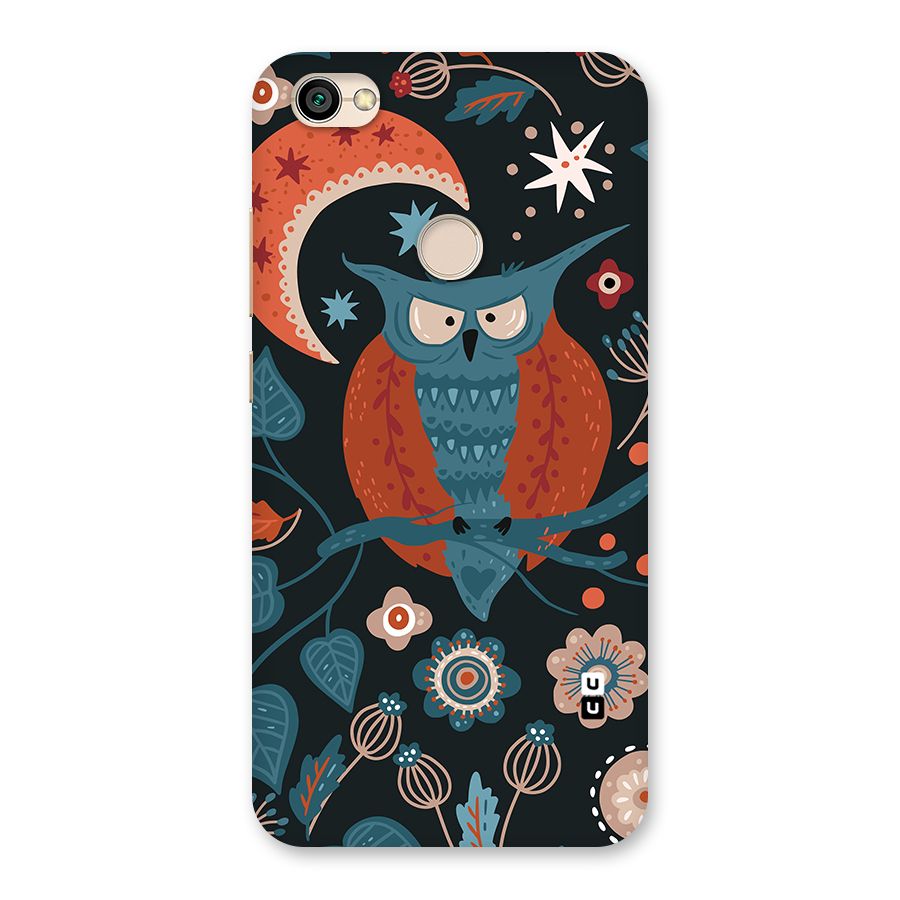 Nordic Arts Owl Moon Back Case for Redmi Y1 2017