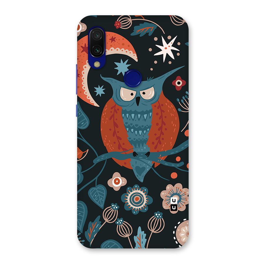 Nordic Arts Owl Moon Back Case for Redmi Y3