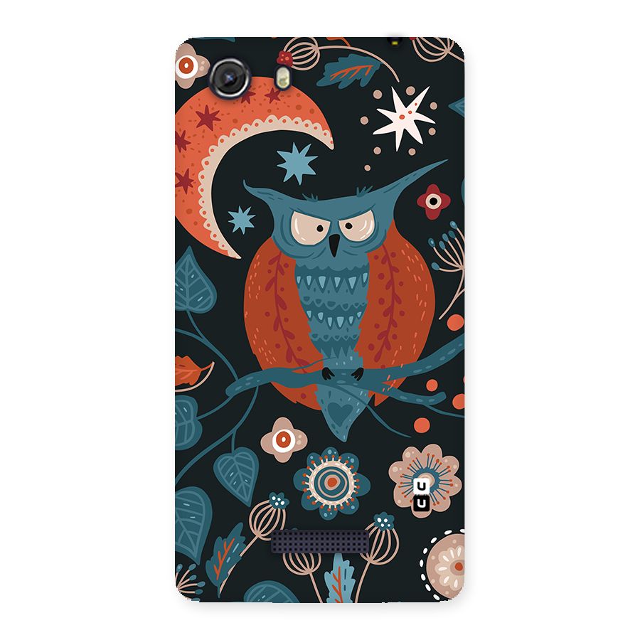 Nordic Arts Owl Moon Back Case for Unite 3
