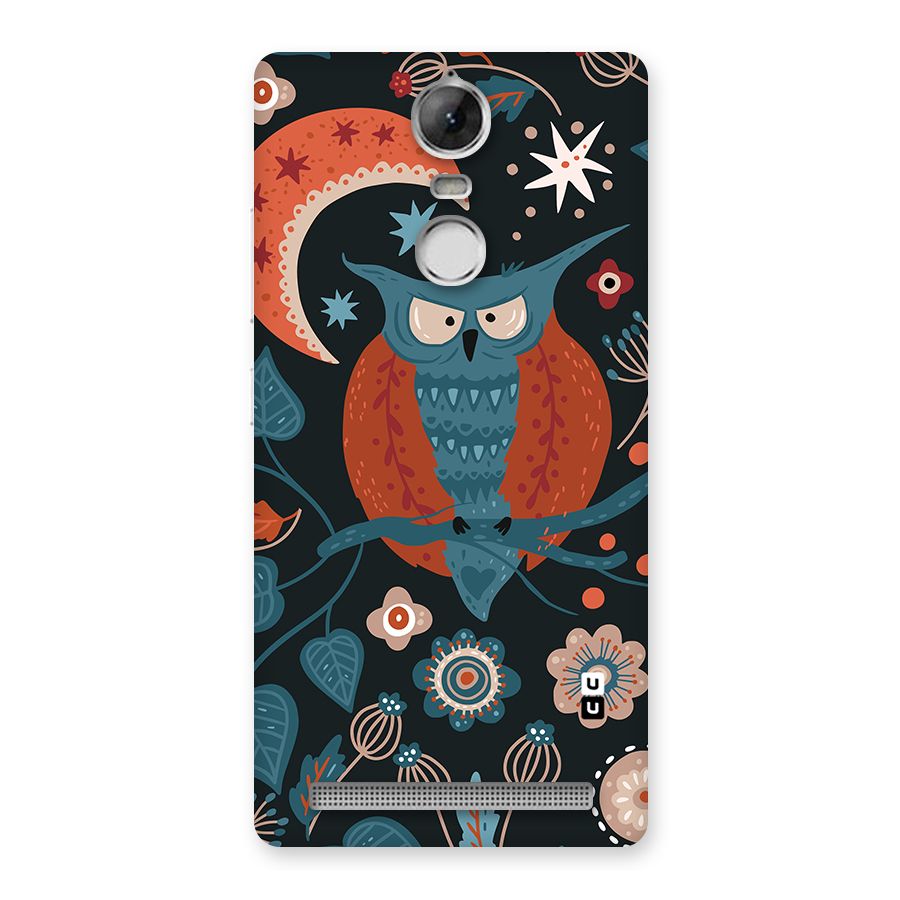 Nordic Arts Owl Moon Back Case for Vibe K5 Note