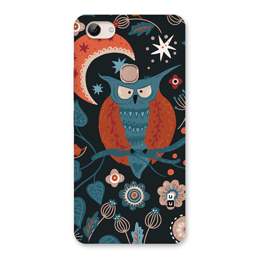 Nordic Arts Owl Moon Back Case for Vivo Y83
