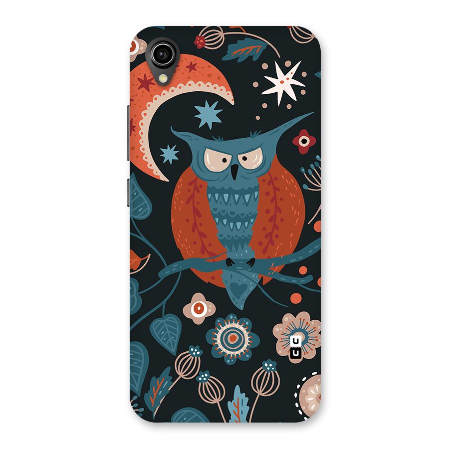 Nordic Arts Owl Moon Back Case for Vivo Y90