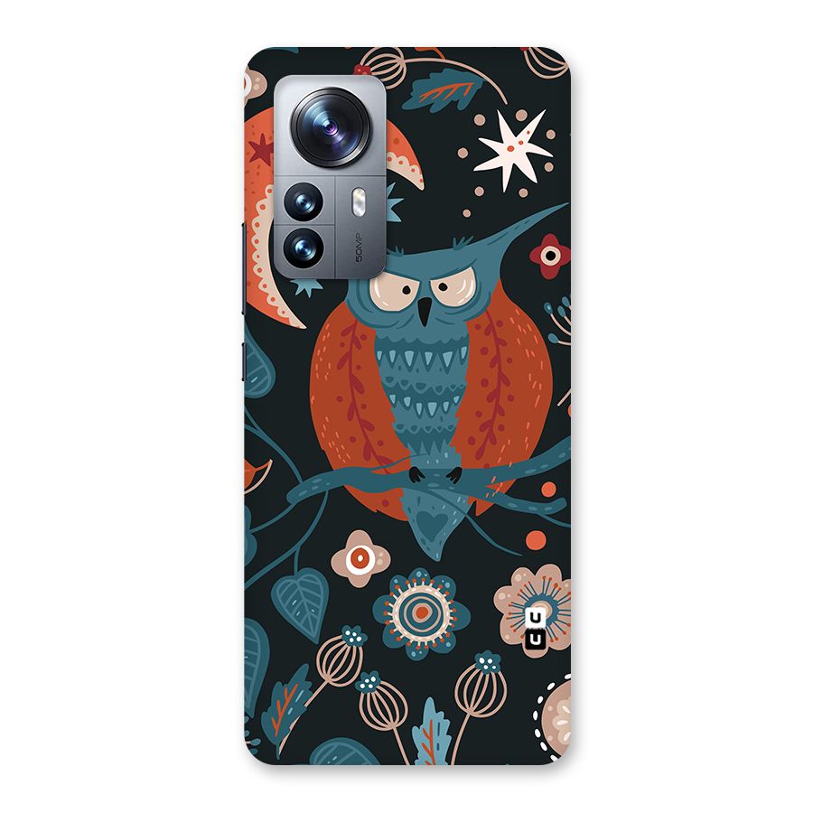 Nordic Arts Owl Moon Back Case for Xiaomi 12 Pro