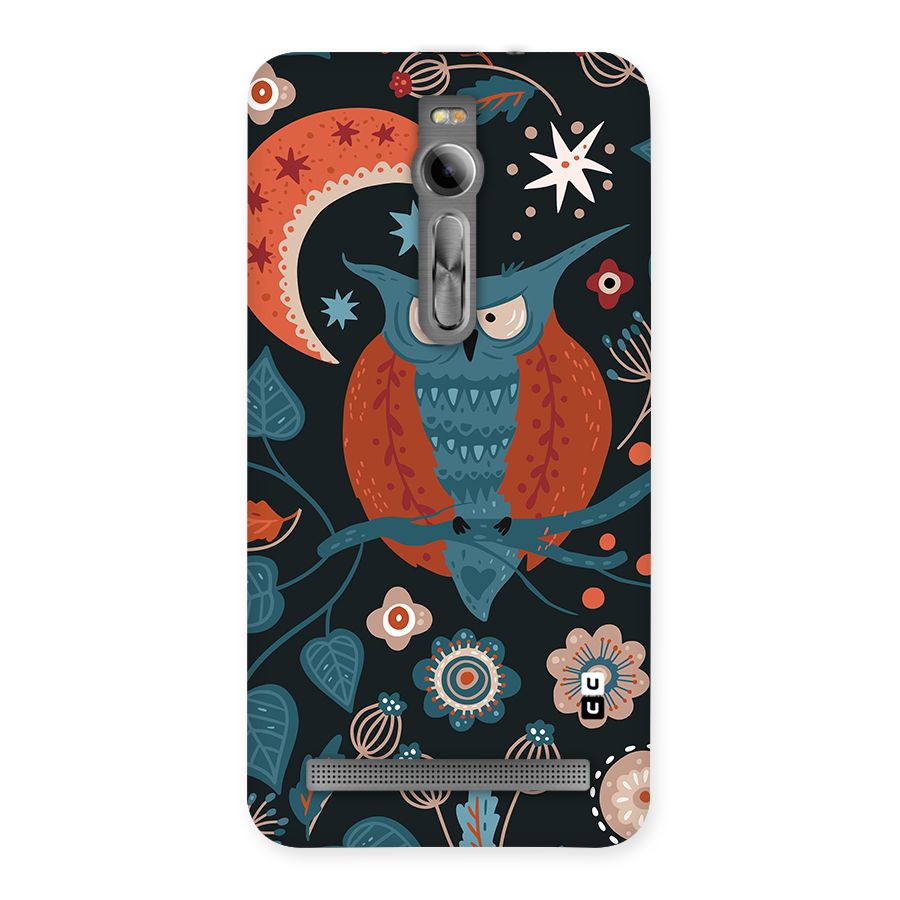Nordic Arts Owl Moon Back Case for Zenfone 2