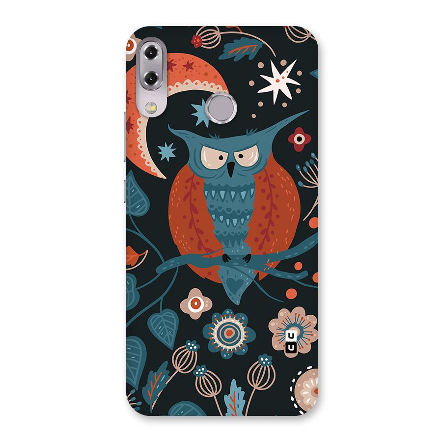 Nordic Arts Owl Moon Back Case for Zenfone 5Z