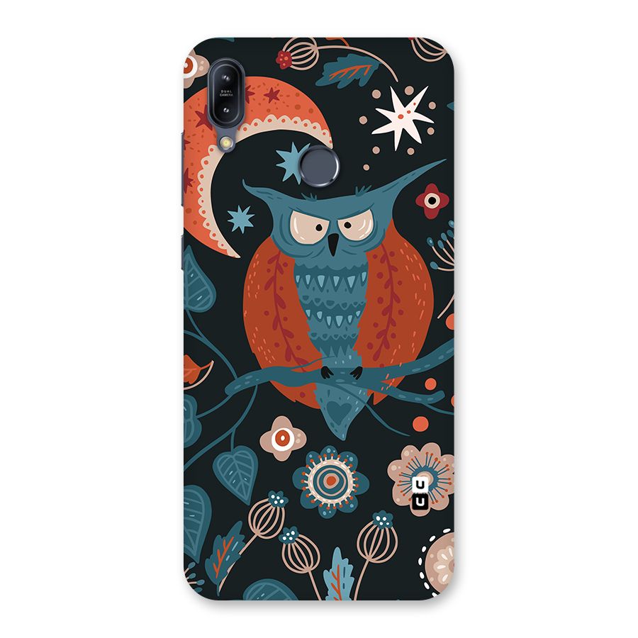 Nordic Arts Owl Moon Back Case for Zenfone Max M2