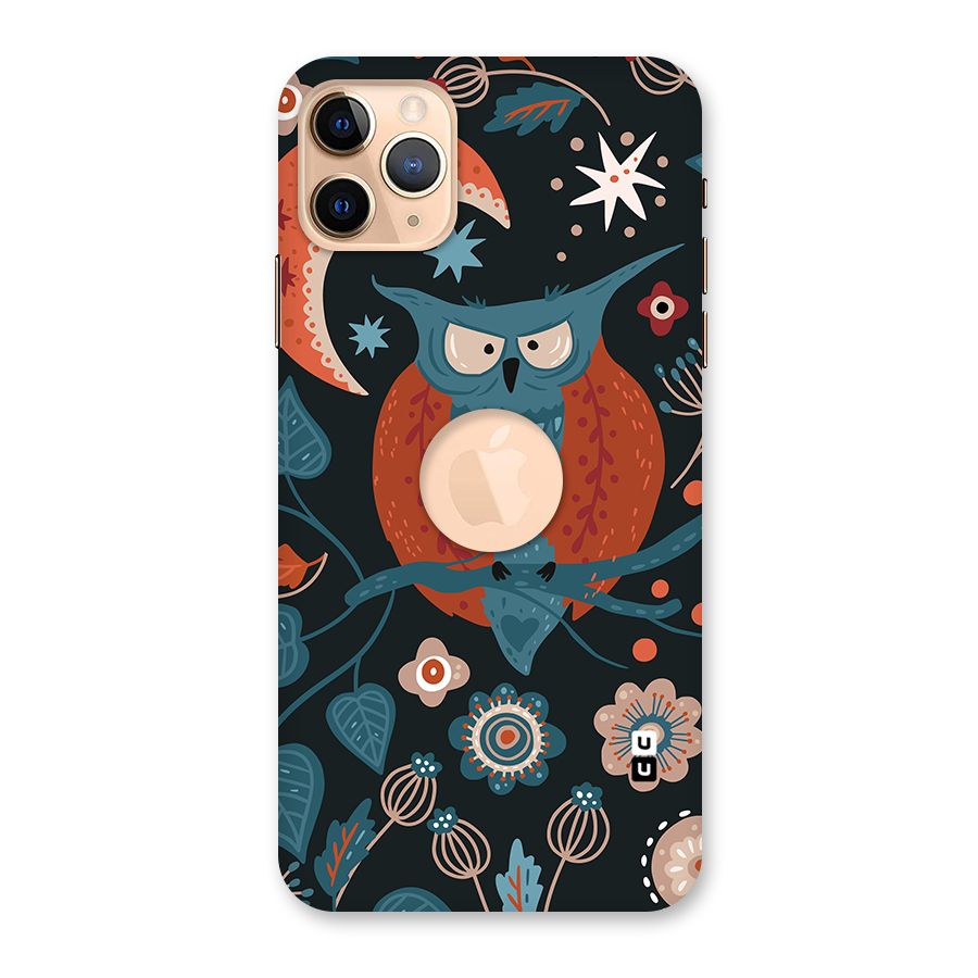 Nordic Arts Owl Moon Back Case for iPhone 11 Pro Max Logo Cut