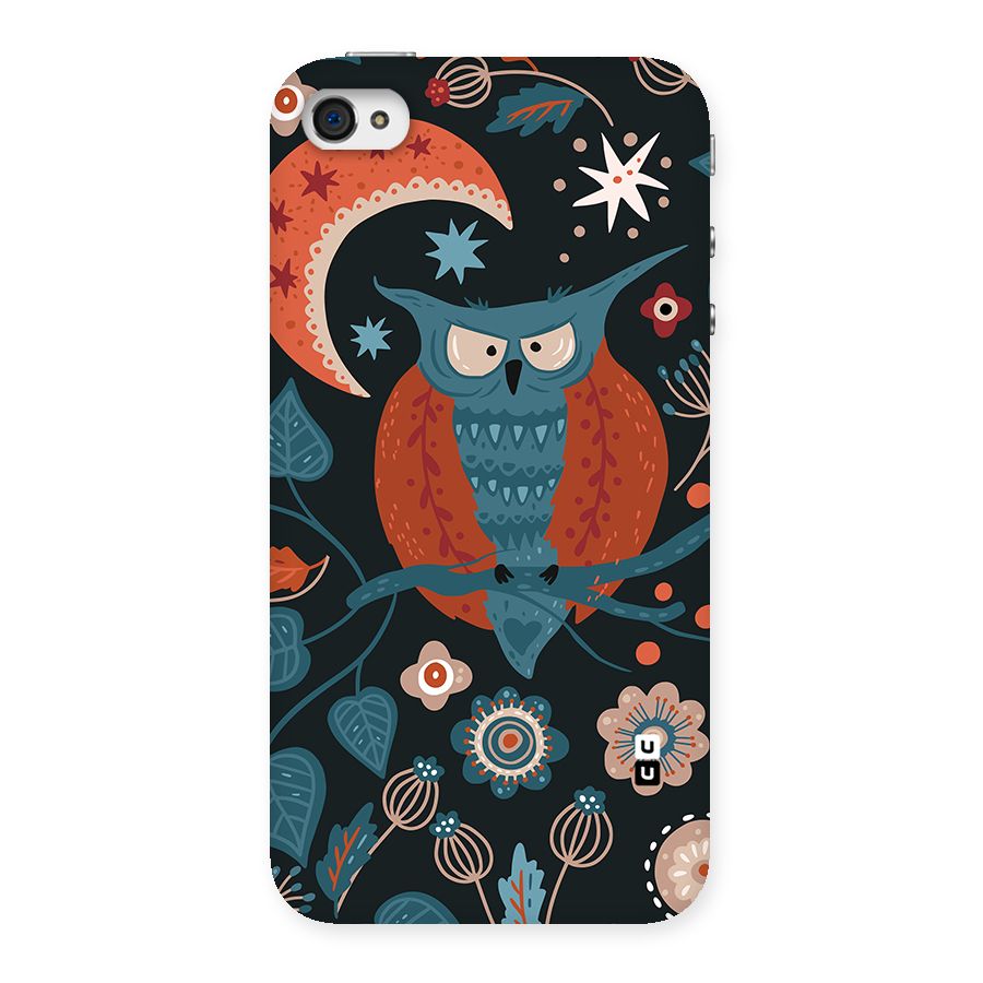 Nordic Arts Owl Moon Back Case for iPhone 4 4s