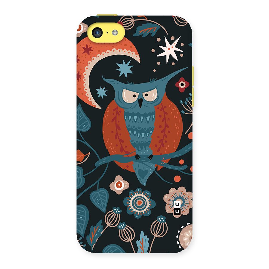 Nordic Arts Owl Moon Back Case for iPhone 5C