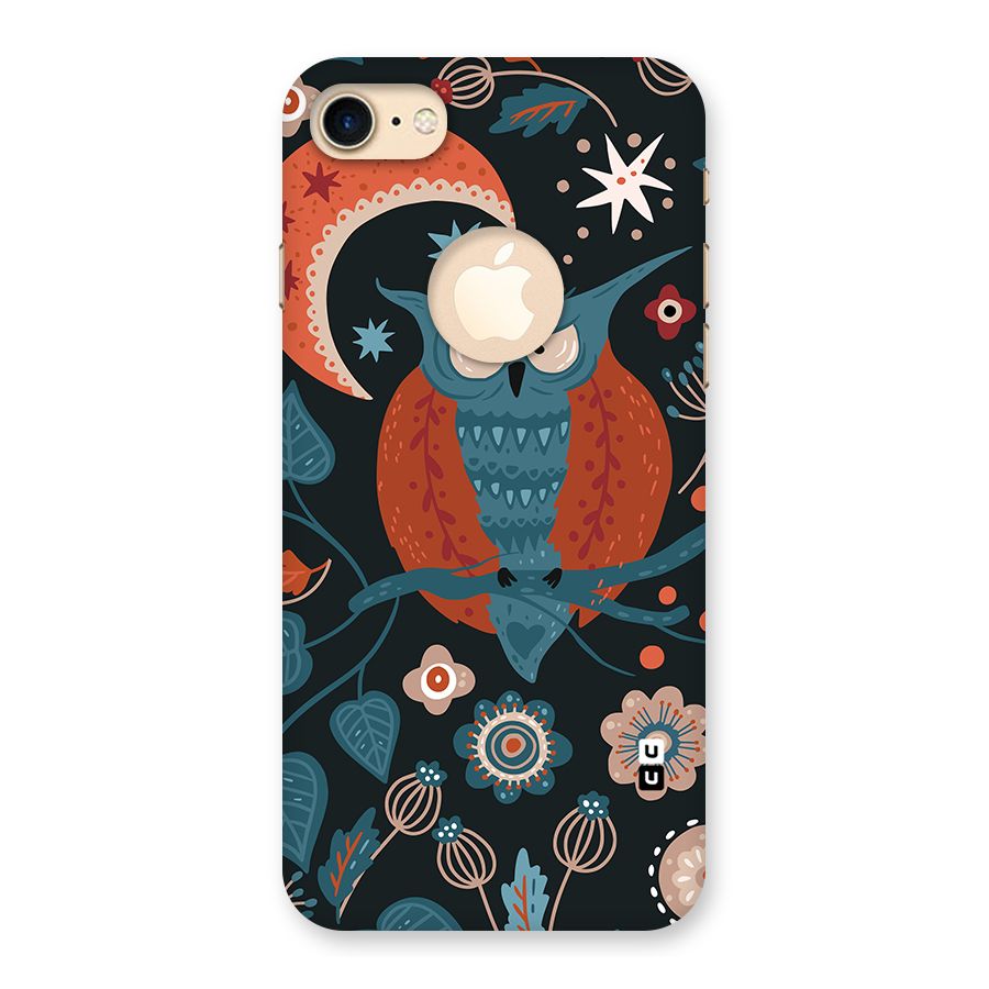 Nordic Arts Owl Moon Back Case for iPhone 7 Logo Cut