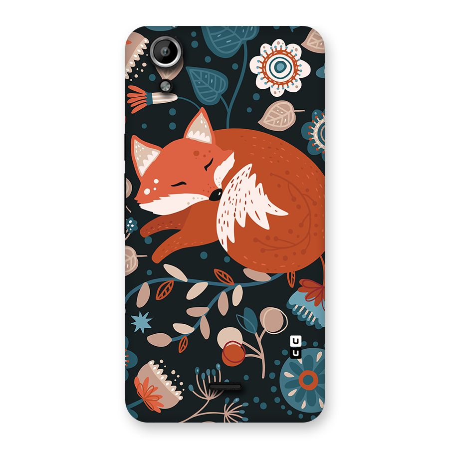 Nordic Arts Sleeping Fox Back Case for Canvas Selfie Lens Q345