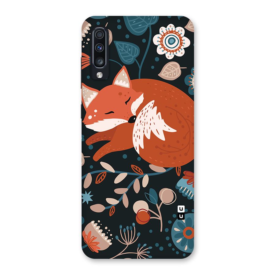Nordic Arts Sleeping Fox Back Case for Galaxy A70