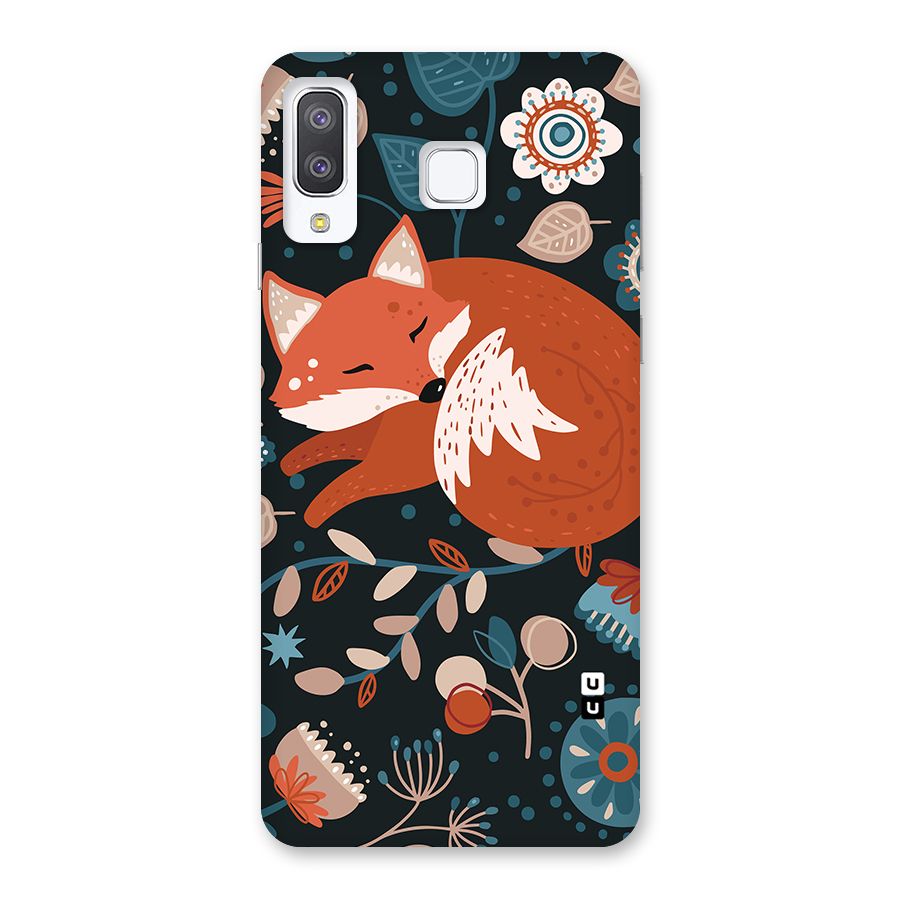 Nordic Arts Sleeping Fox Back Case for Galaxy A8 Star