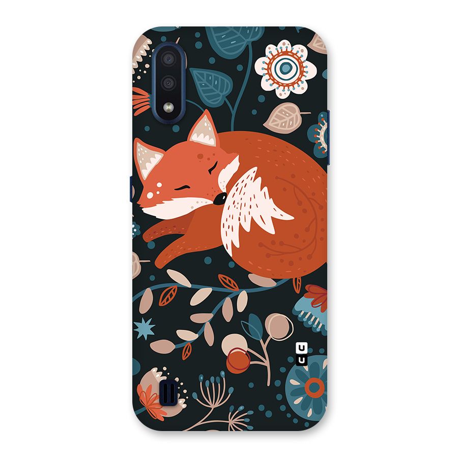 Nordic Arts Sleeping Fox Back Case for Galaxy M01