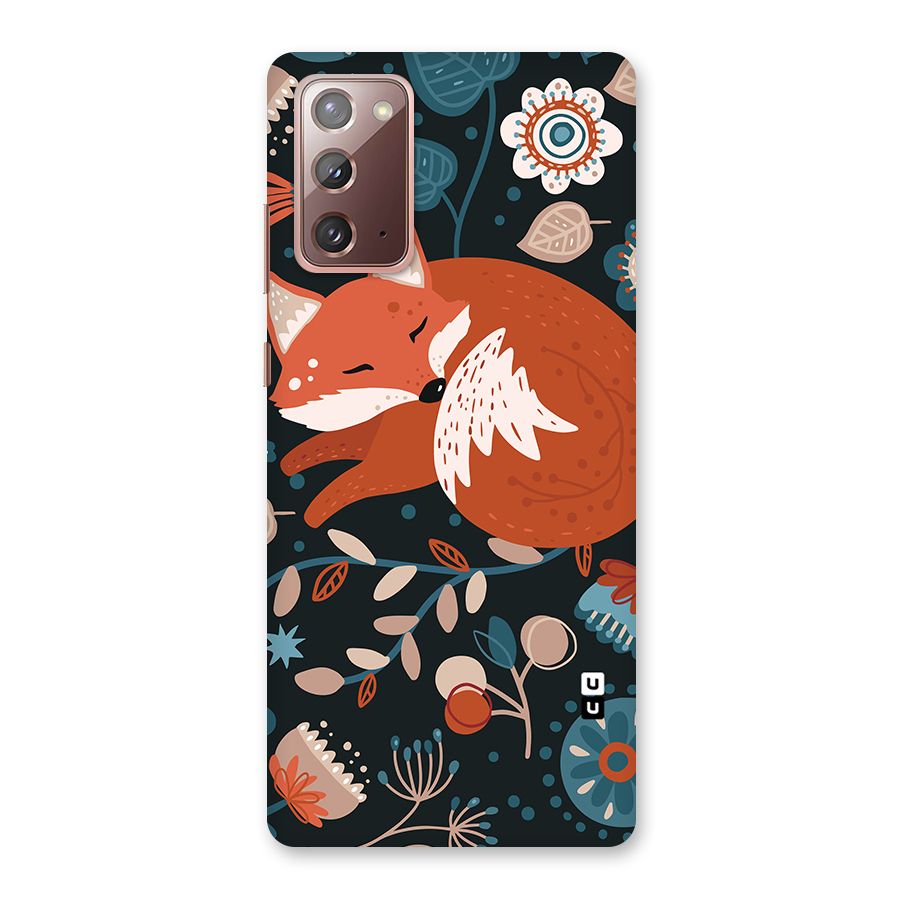 Nordic Arts Sleeping Fox Back Case for Galaxy Note 20