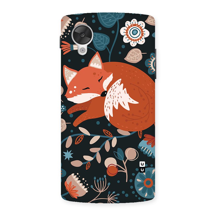 Nordic Arts Sleeping Fox Back Case for Google Nexus 5