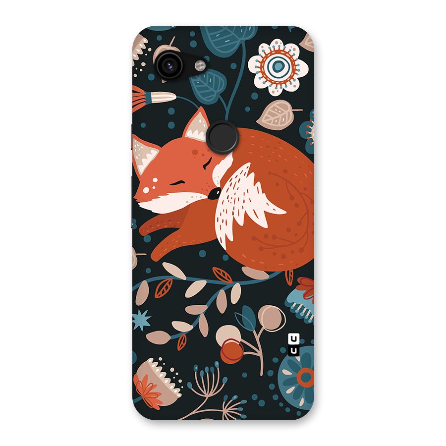Nordic Arts Sleeping Fox Back Case for Google Pixel 3a