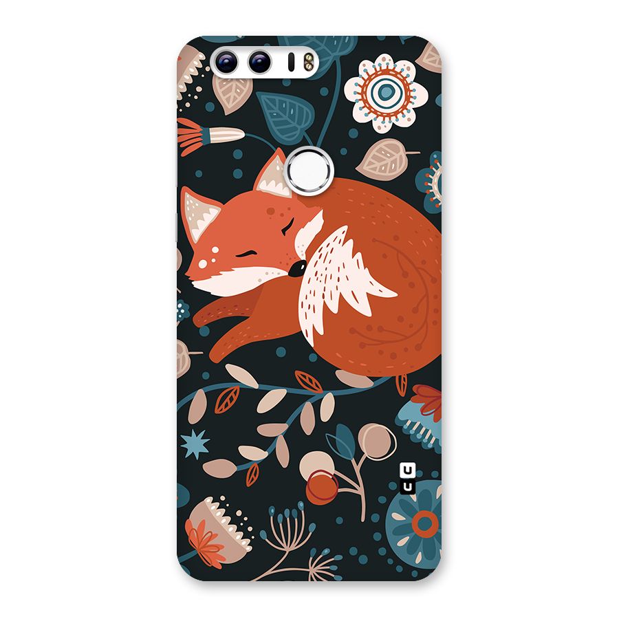 Nordic Arts Sleeping Fox Back Case for Honor 8