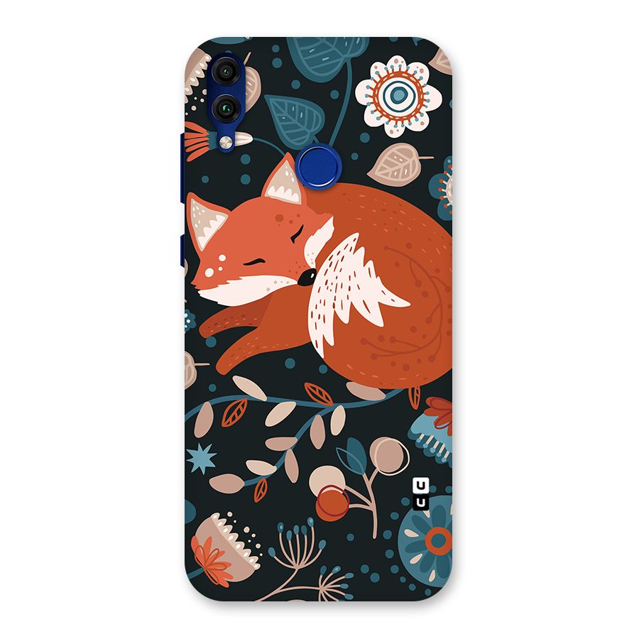 Nordic Arts Sleeping Fox Back Case for Honor 8C