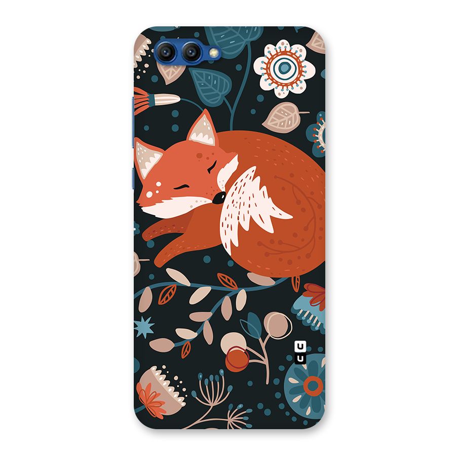 Nordic Arts Sleeping Fox Back Case for Honor View 10