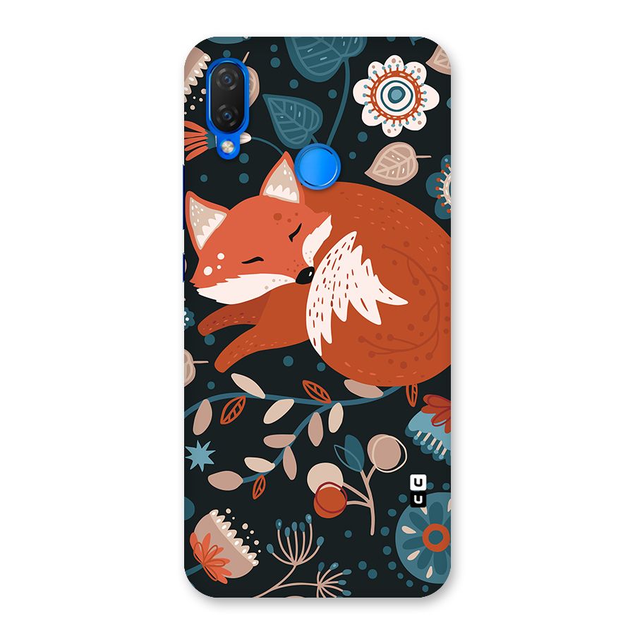 Nordic Arts Sleeping Fox Back Case for Huawei P Smart+