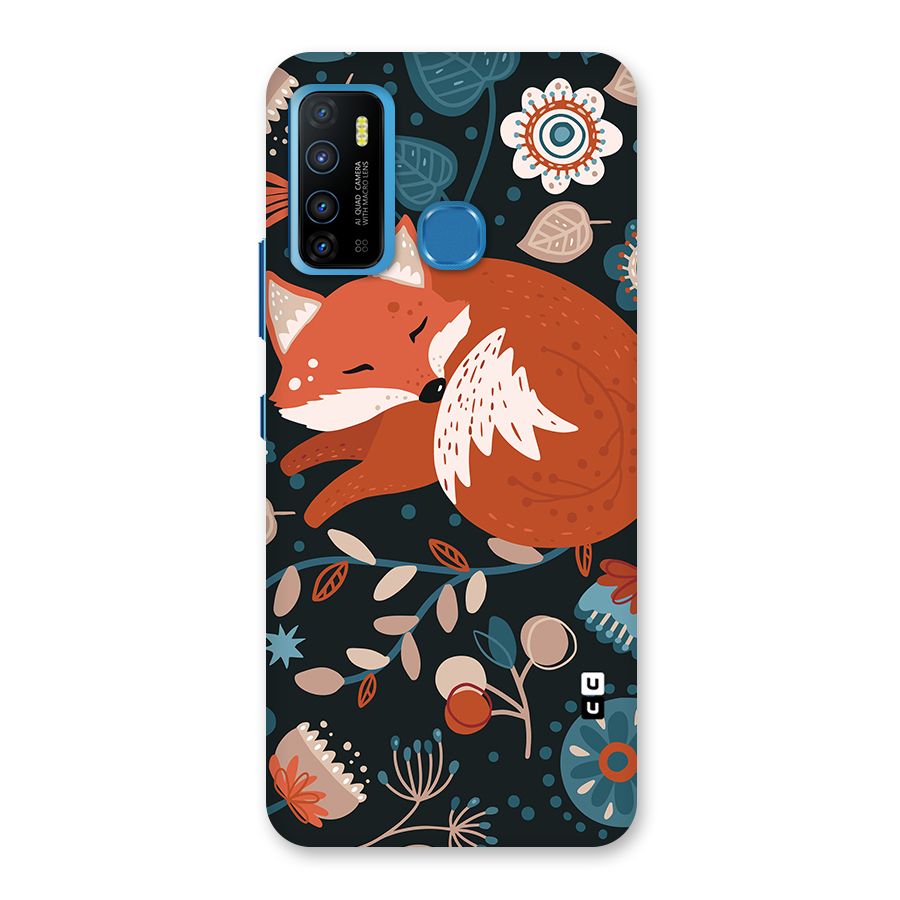 Nordic Arts Sleeping Fox Back Case for Infinix Hot 9